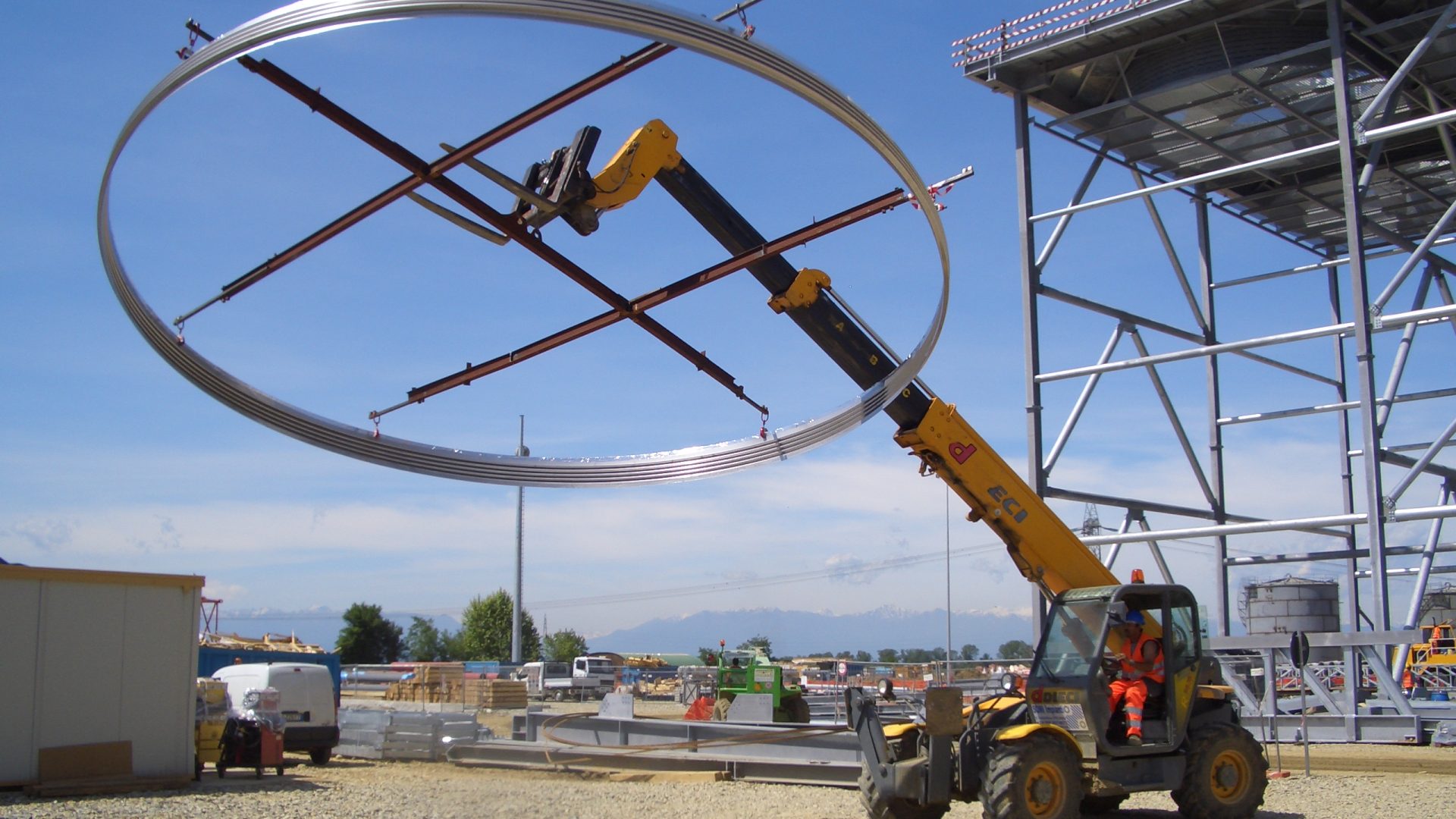 Large diameter expansion joint