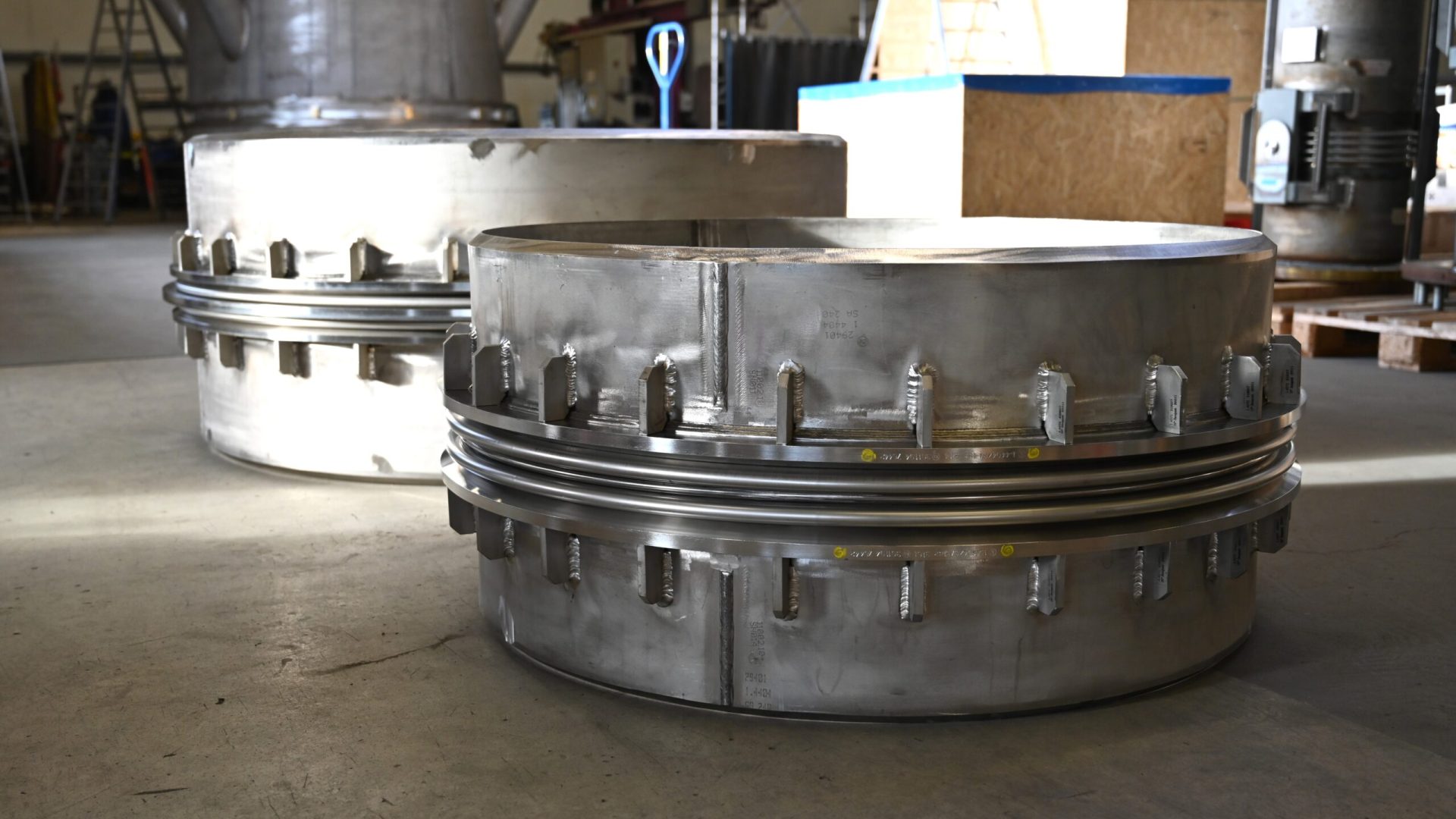 Axialkompensator DN 800 - DN 1450