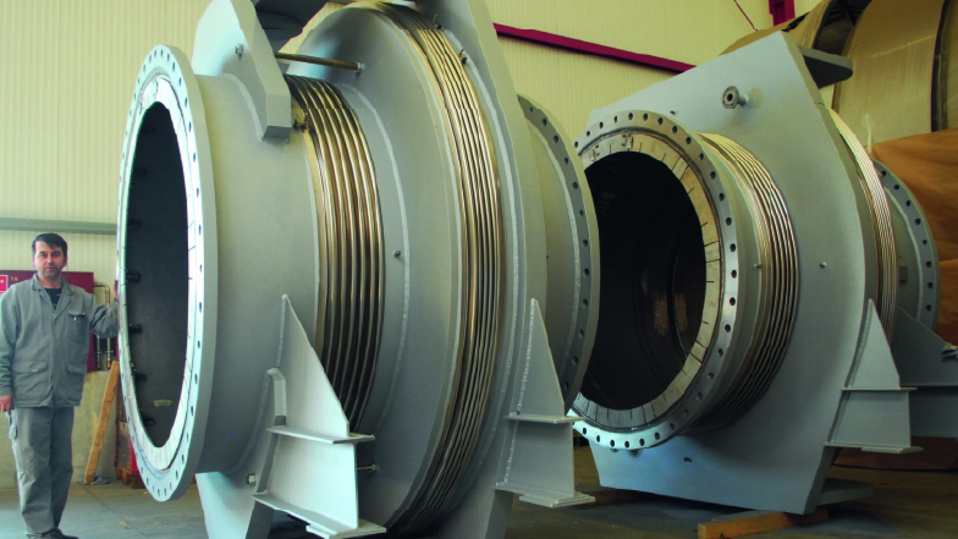 Expansion joint with inner layer Inconel 625